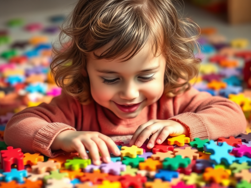 拼圖對孩子能力發展的影響與如何引導